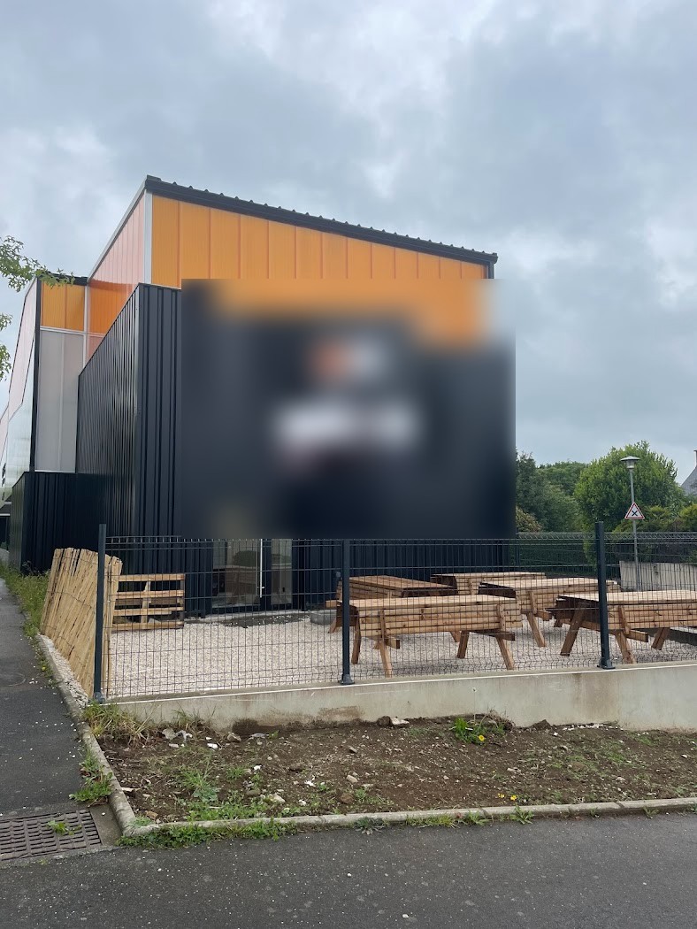 La devanture de L'Amarre
